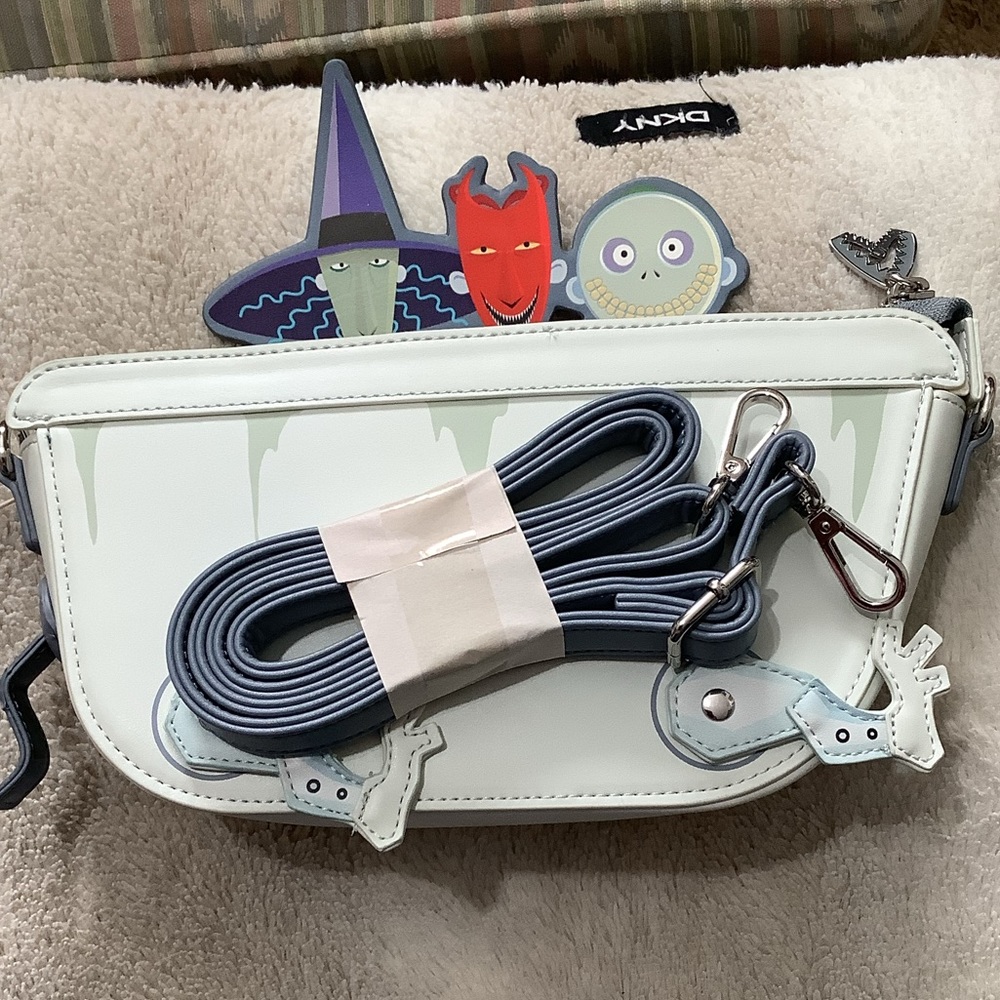 Loungefly Lock, Shock, Barrel Night Before Christmas Crossbody Bag - new